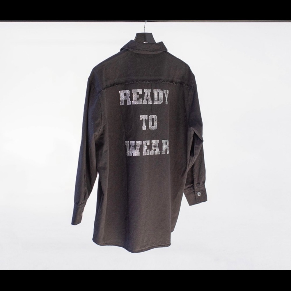 The Couture Club Ready to Wear Button Front Shirt